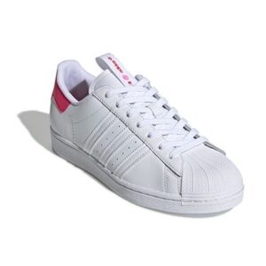 Adidas Originals Superstar Hong Kong Women's White and‎ Pink Sneakers Size 8